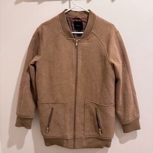 Wool Zip-Up Jacket